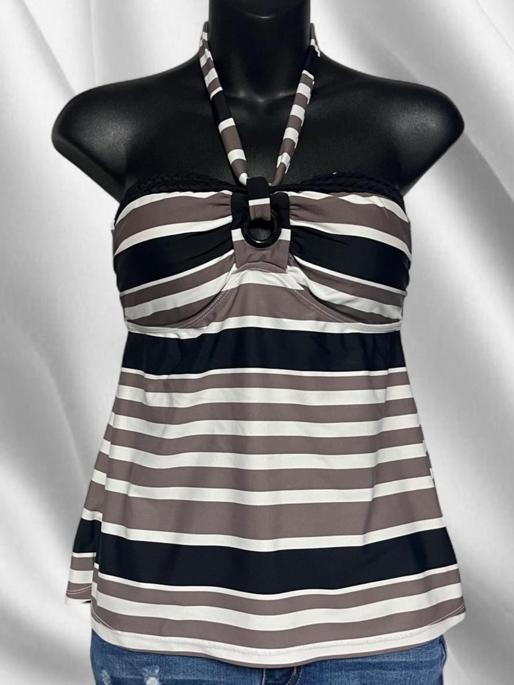 2000s Leilani Halter Beachy Top